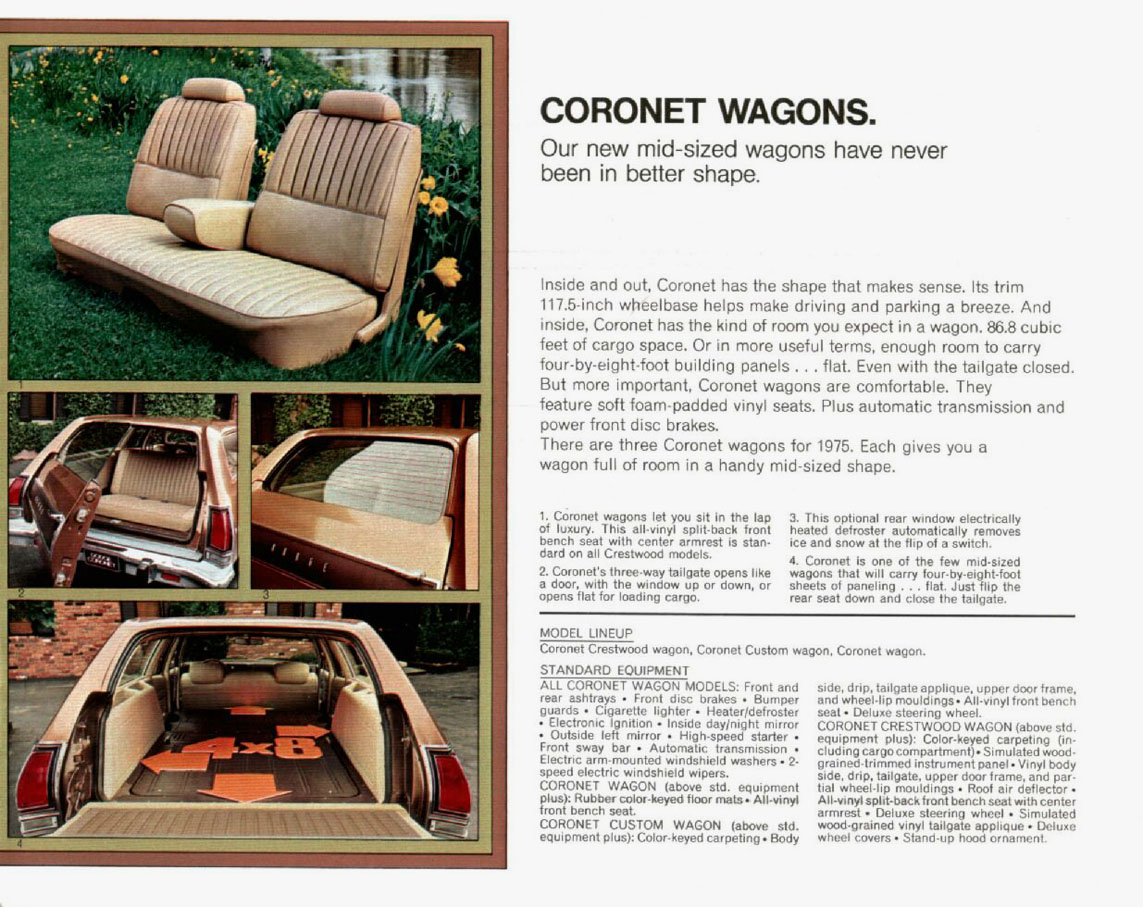 1975 Dodge Brochure Page 2